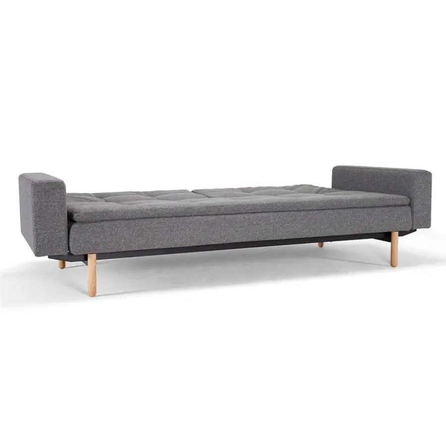 Sofa rozkładana Dublexo z podł. Twist Charcoal Stem Innovation