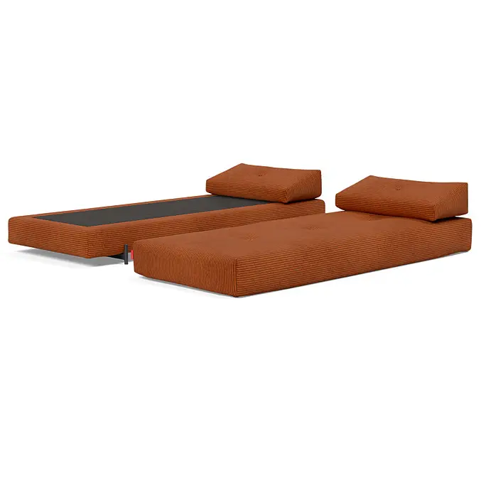 Sofa rozkładana Sigmund Indu Burnt Orange Innovation