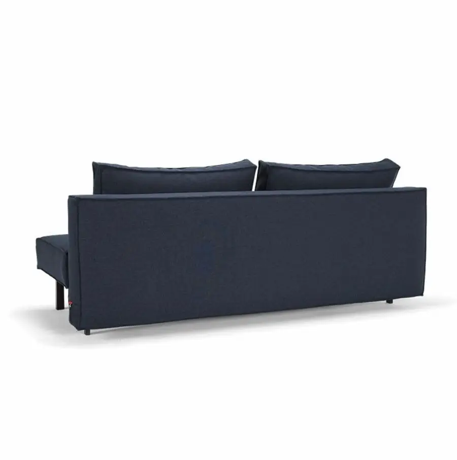 Sofa rozkładana Sly z zagłówkiem Mixed Dance Blue Innovation