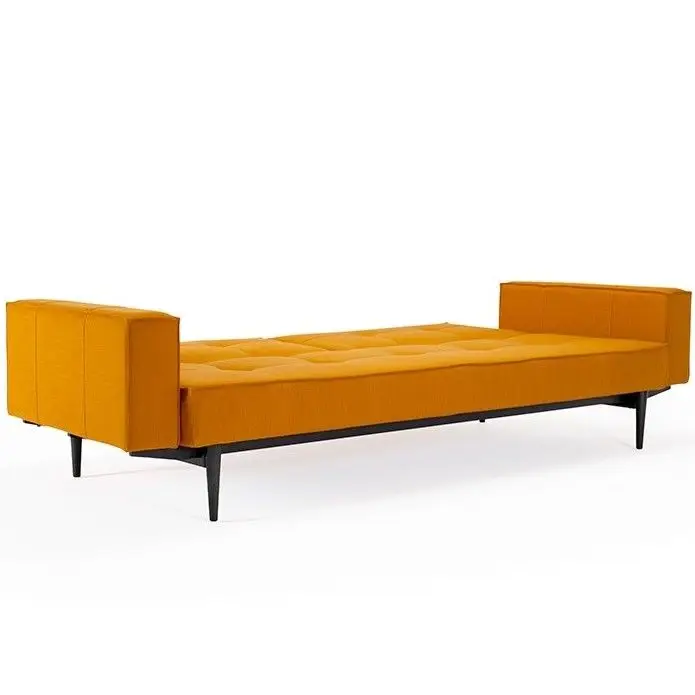 Sofa rozkładana Splitback z podłokietnikami Burned Curry Innovation