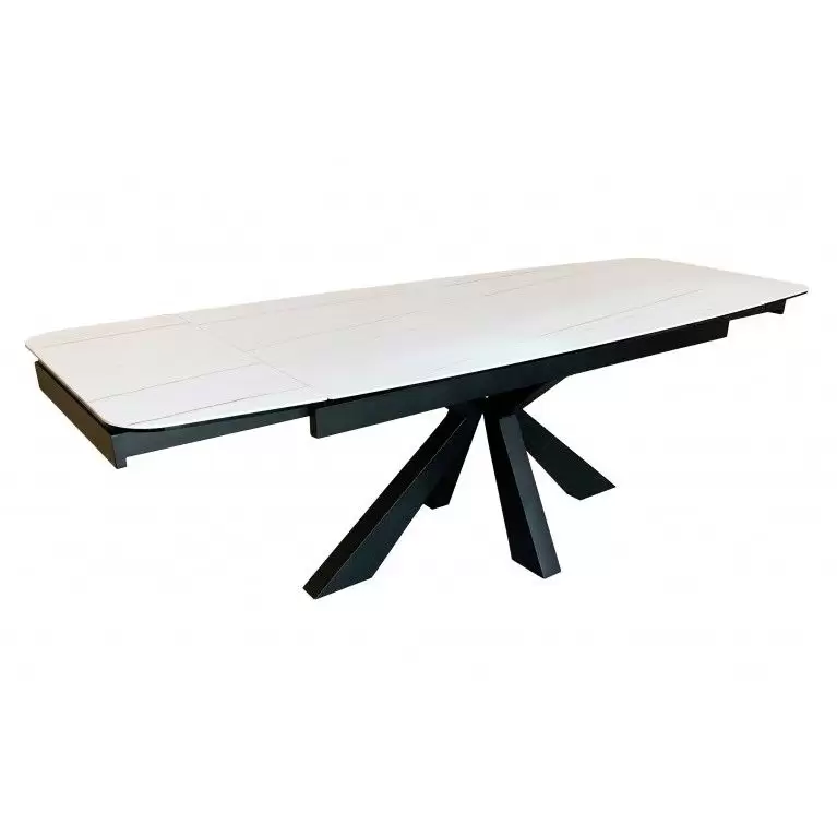 Stół rozkładany Moena biały Miotto