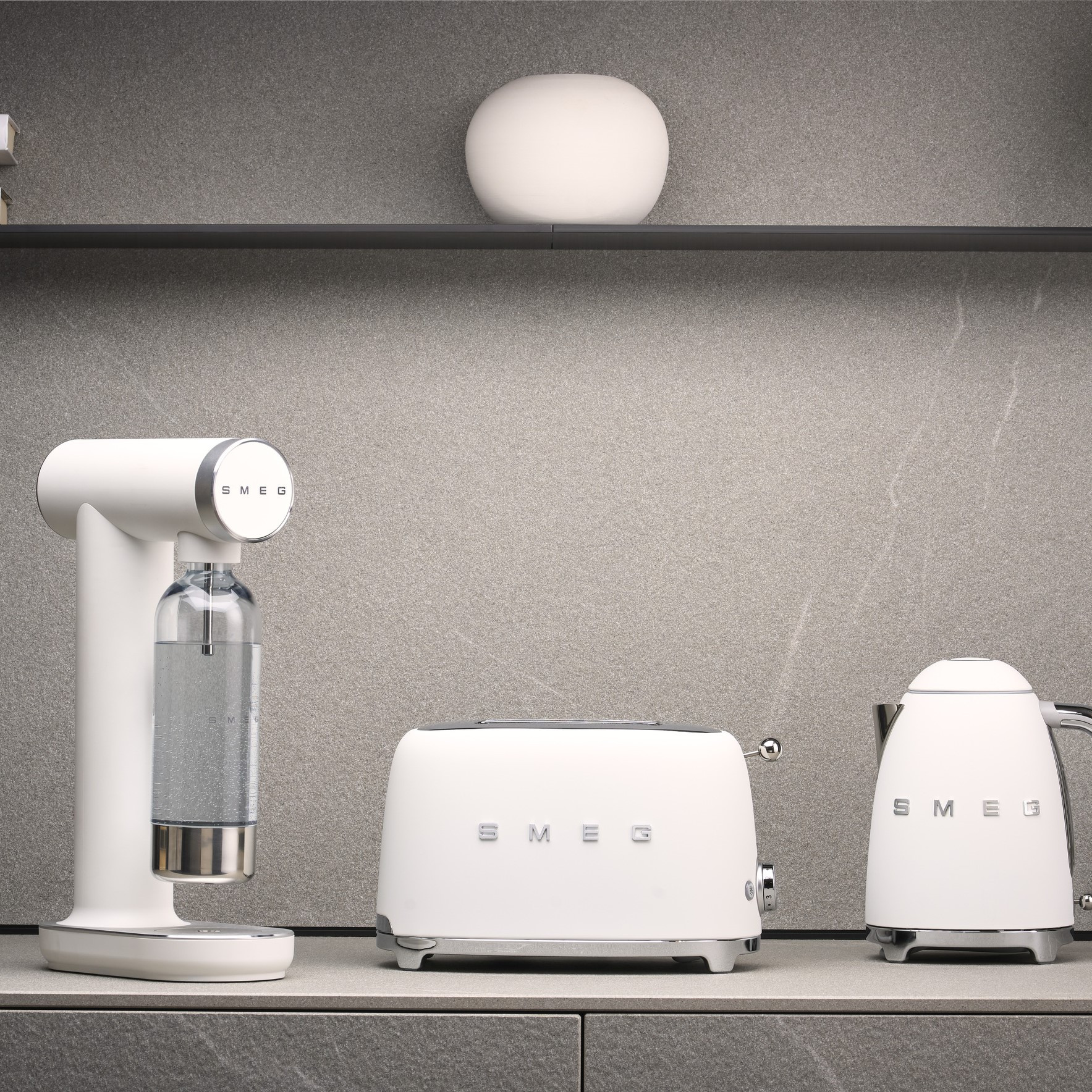 Saturator Do Wody Collezione Biały Mat Smeg