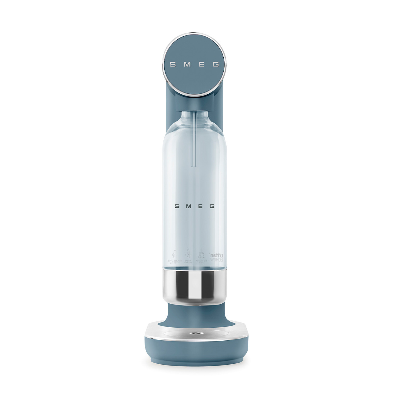 Saturator Do Wody Collezione Szaroniebieski Mat Smeg