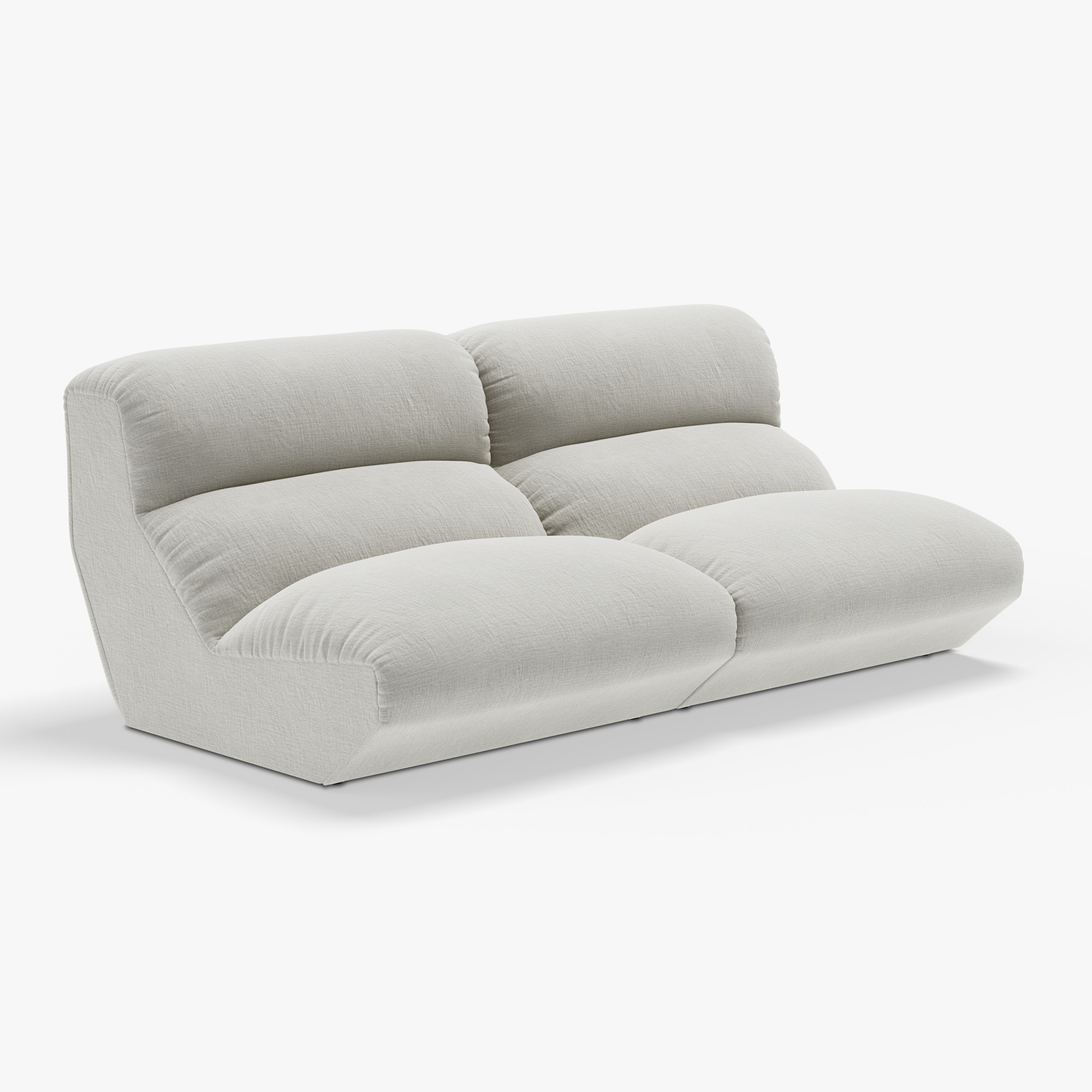 Sofa Hi Lo Av54 2-Osobowa Szara Andtradition