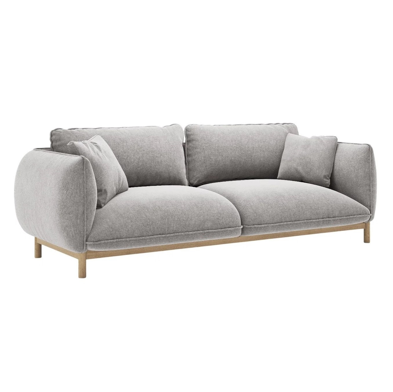 Sofa 3-Osobowa Ada Jasnoszara Micadoni