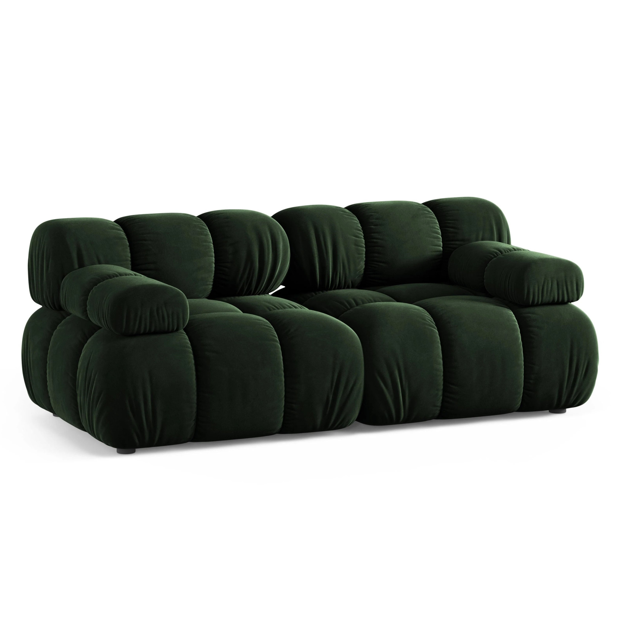 Sofa Bellis 2-Osobowa Butelkowa Zieleń Micadoni