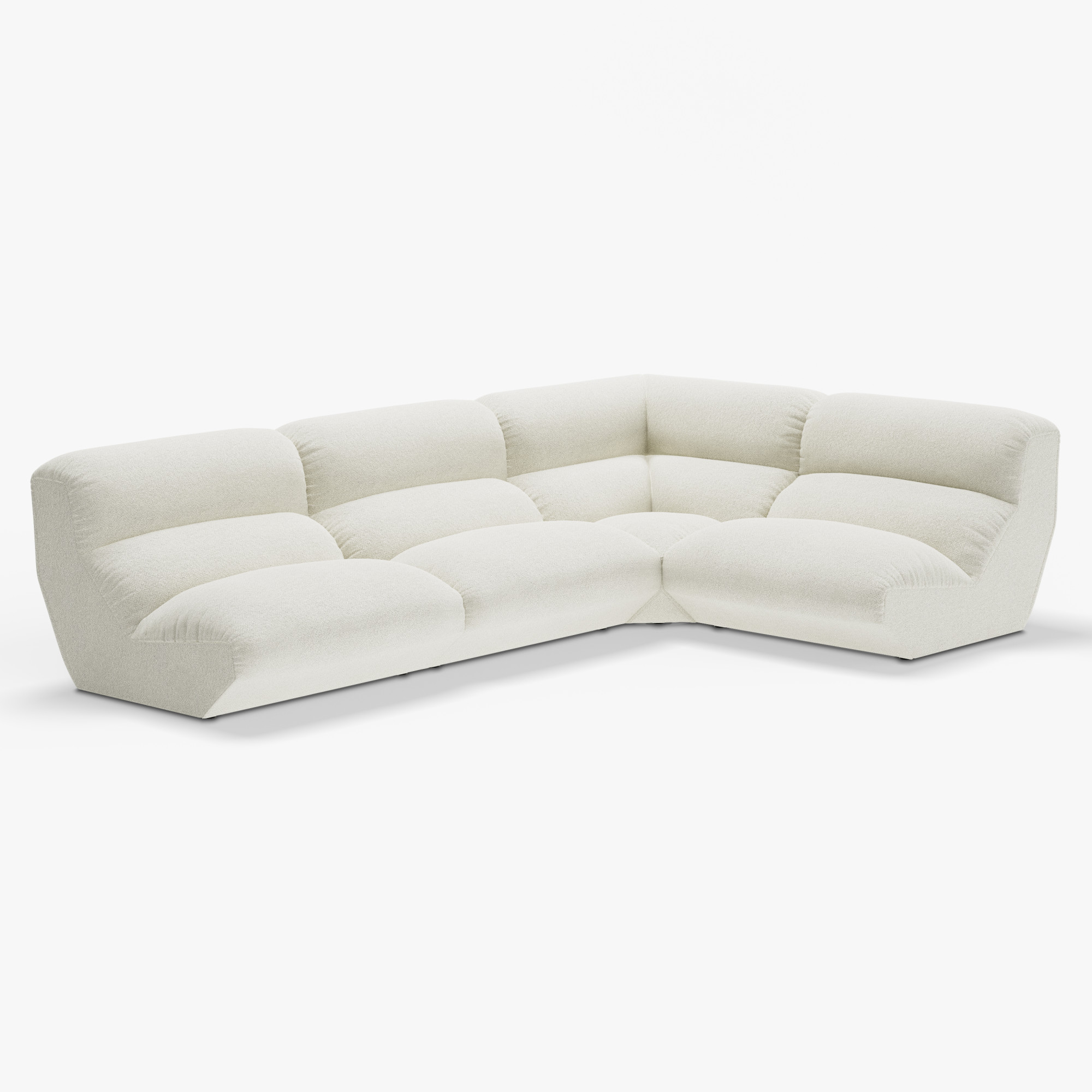 Sofa Narożna Hi Lo Av54 Av55 Beżowa Andtradition