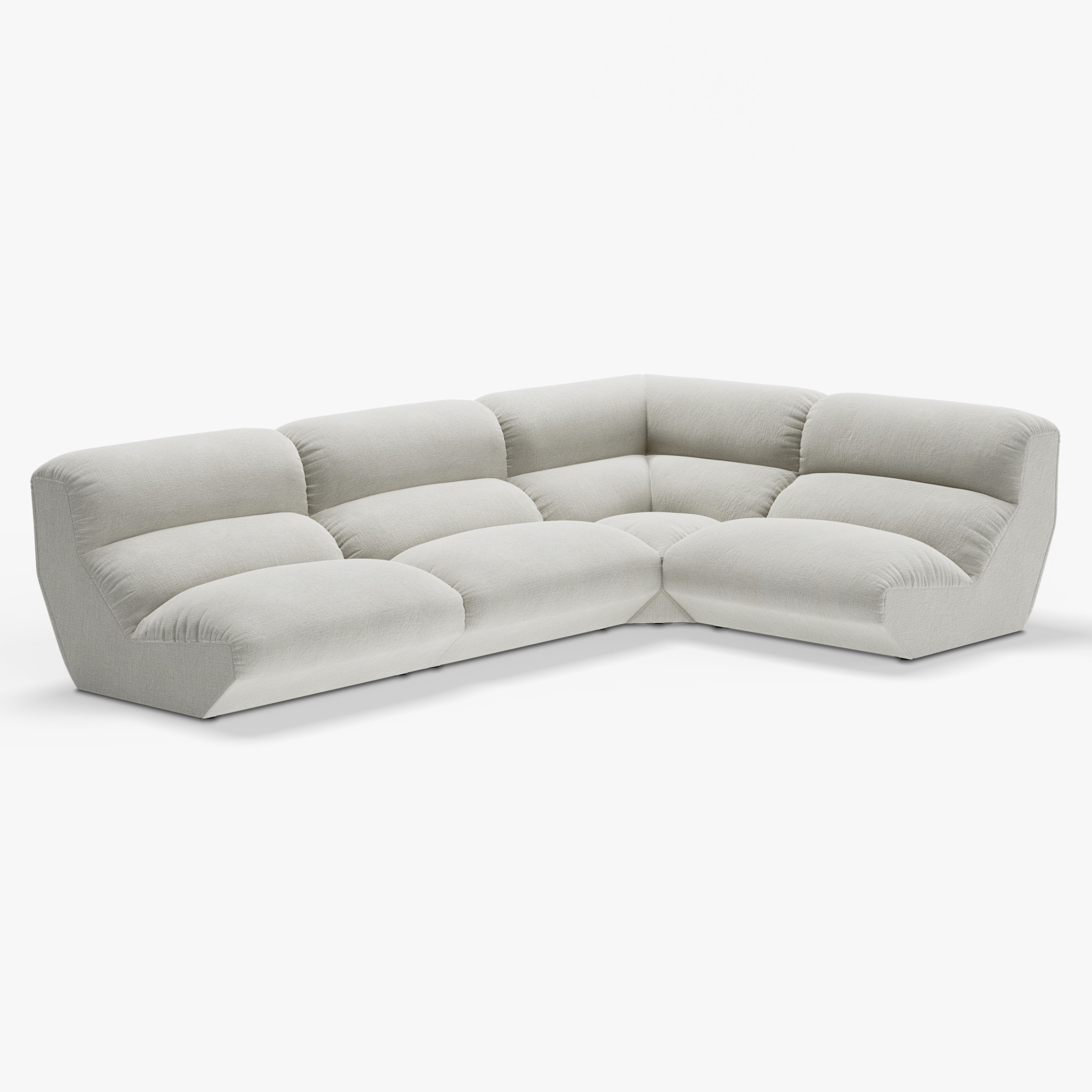 Sofa Narożna Hi Lo Av54 Av55 Szara Andtradition