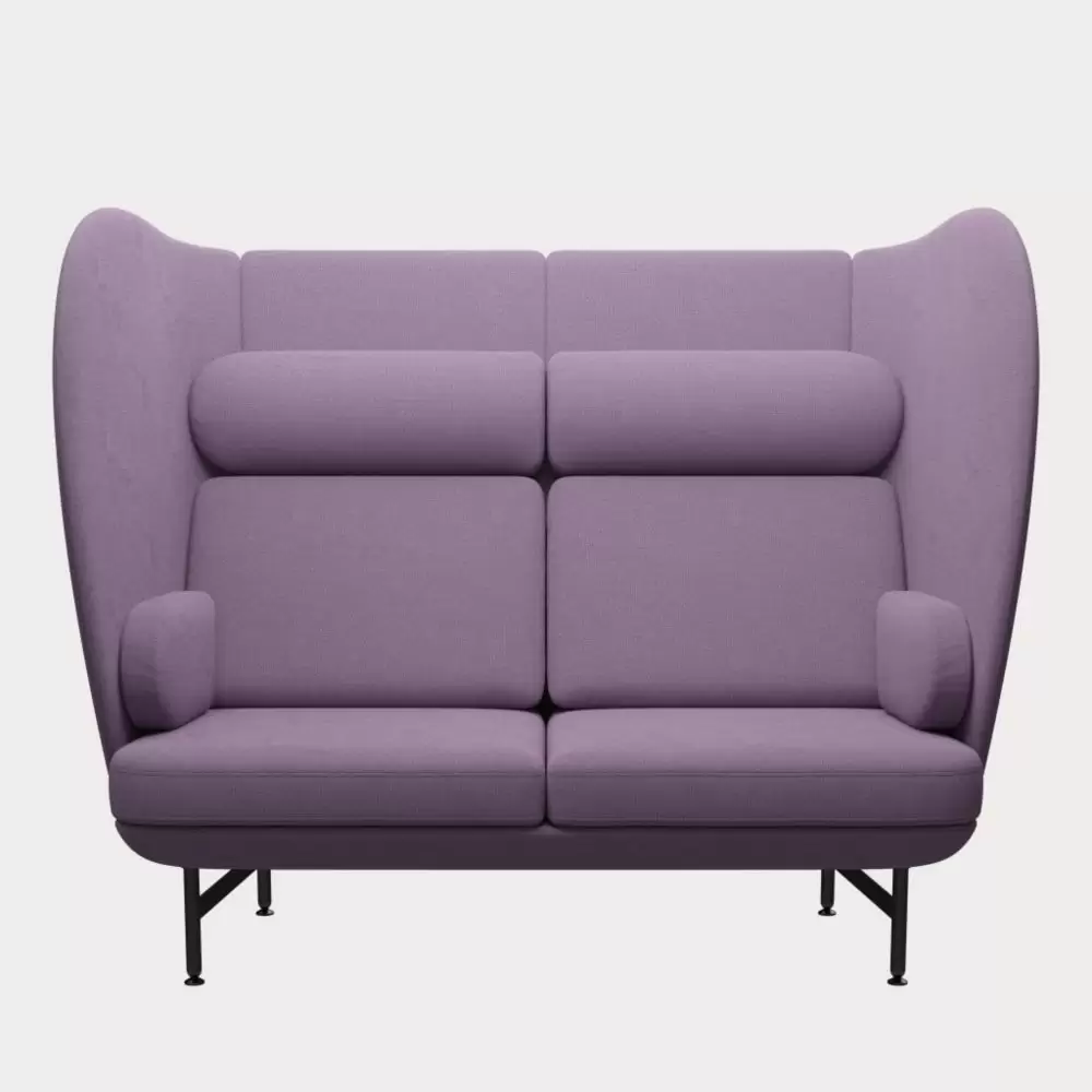 Sofa Plenum 2 seater Bright Purple Fritz Hansen