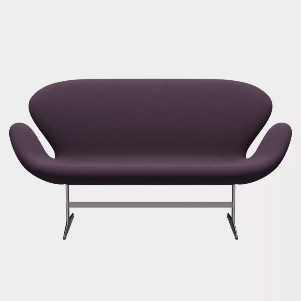 Sofa Swan Capture dark purple 7001 Fritz Hansen