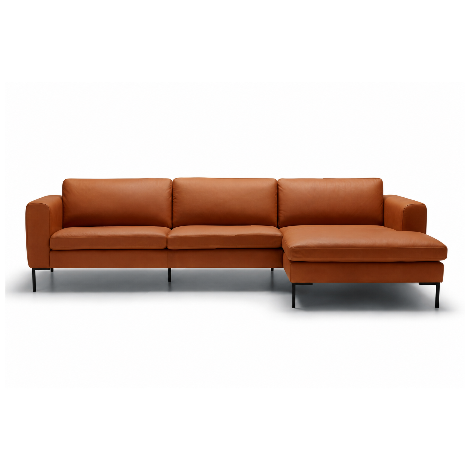 Sofa Modułowa Elton Aniline Cognac Sits