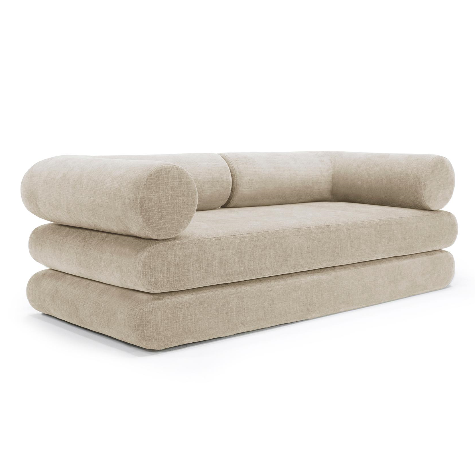 Sofa Rozkładana Circlus L-Shaped Arms Esina Almond Innovation