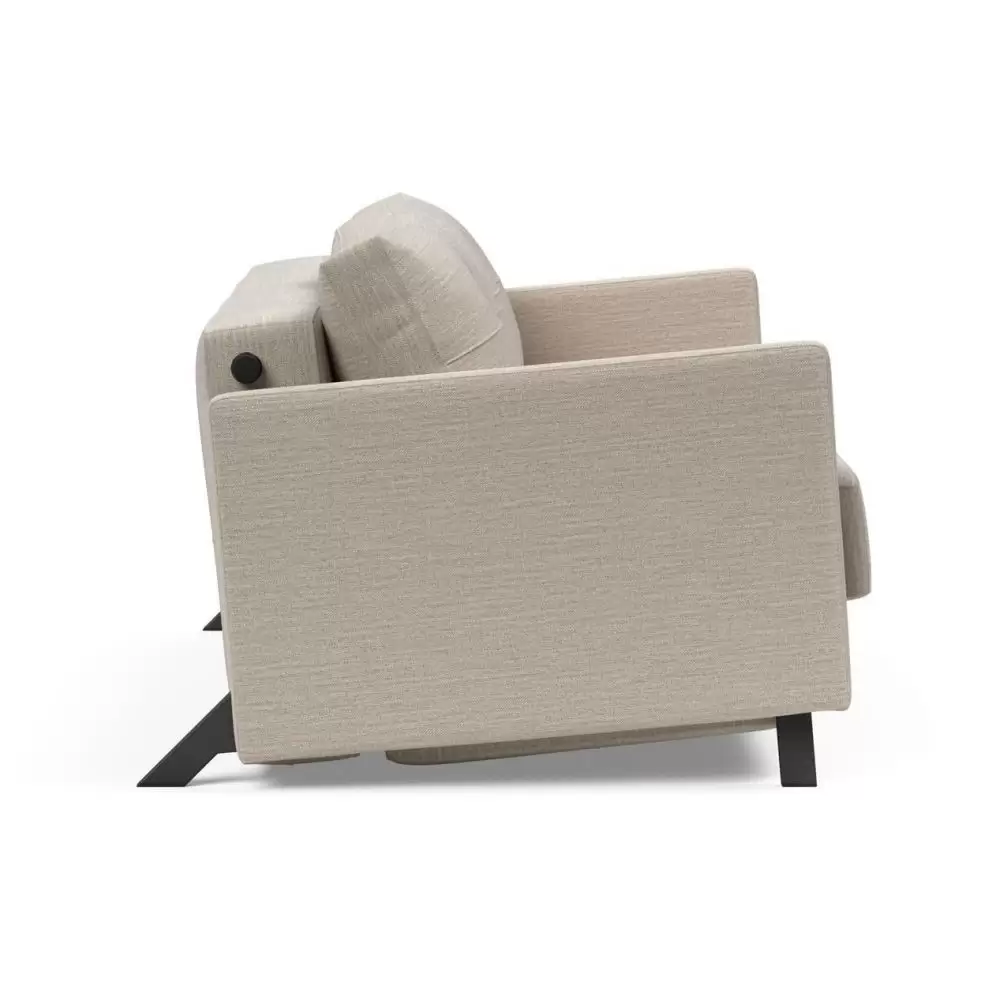 Sofa rozkładana Cubed z podł. 140 cm Sand Grey Innovation