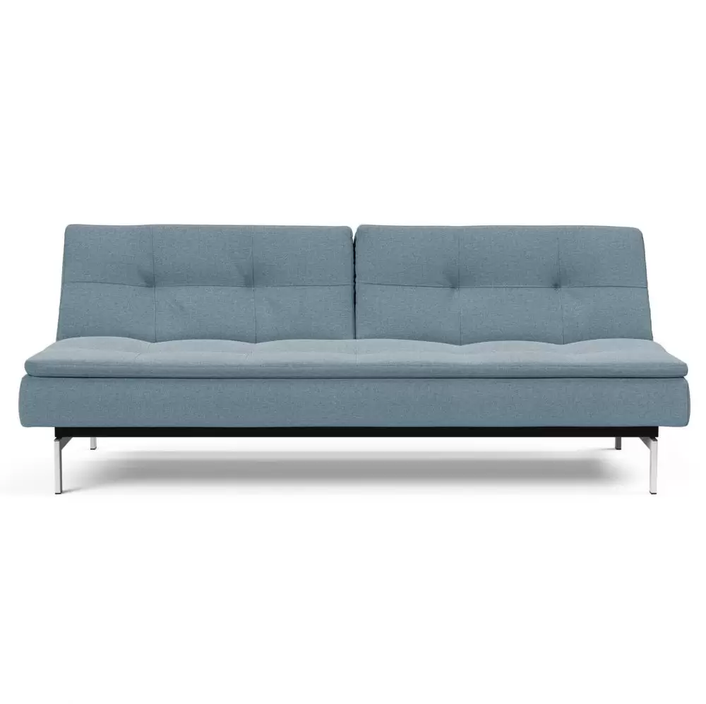 Sofa rozkładana Dublexo 558 Soft Indigo stal chromowana Innovation