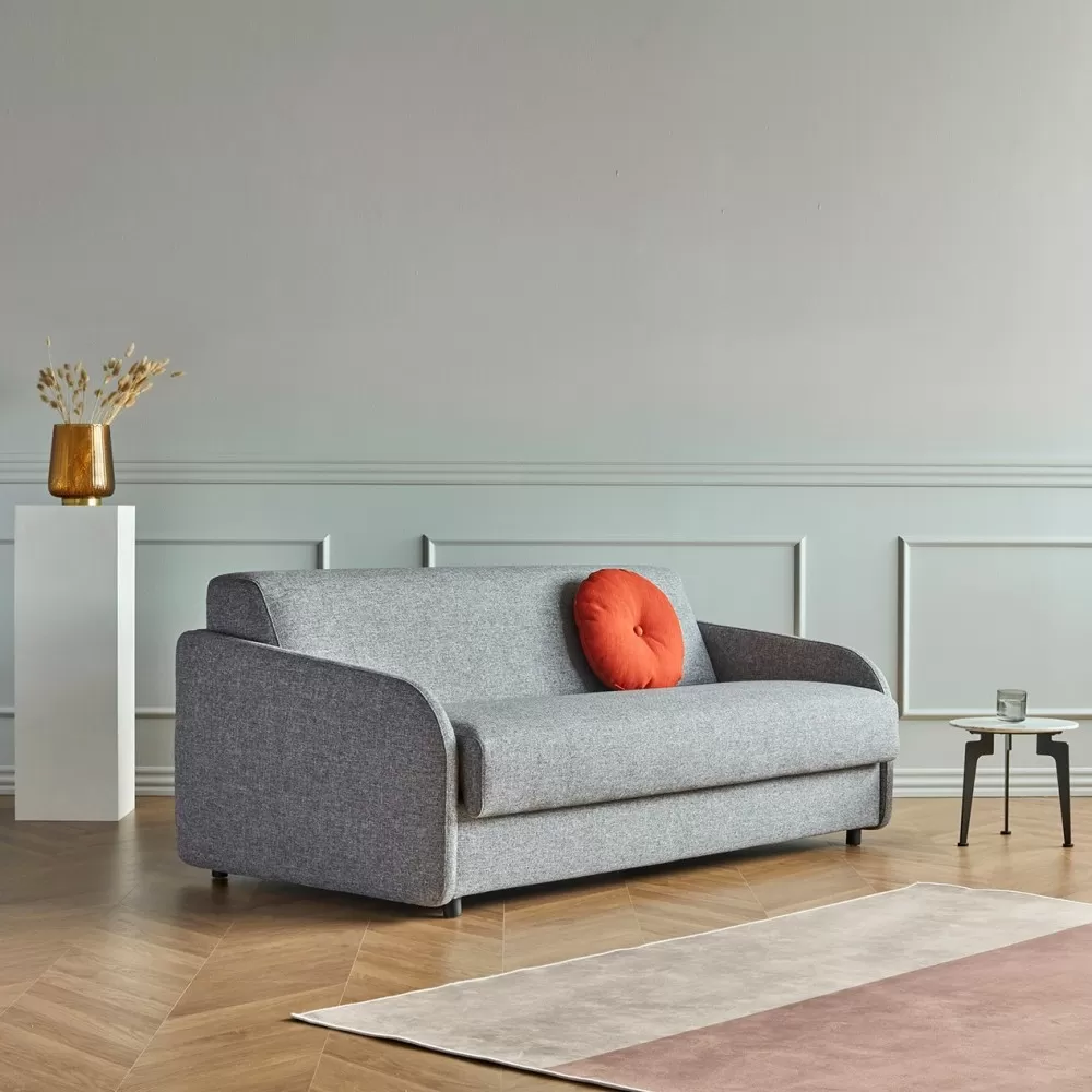 Sofa rozkładana Eivor Spring 140 cm Twist Granite Innovation
