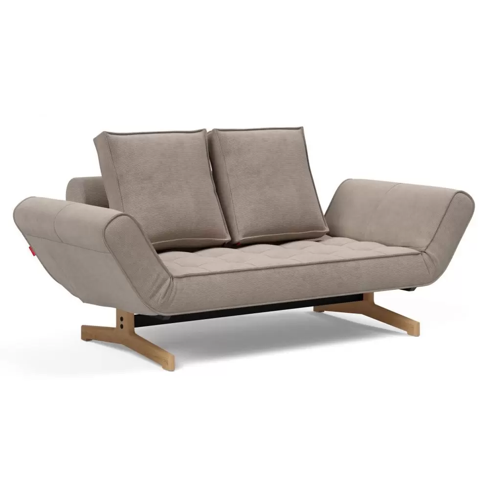 Sofa rozkładana Ghia dąb Cordufine Beige Innovation