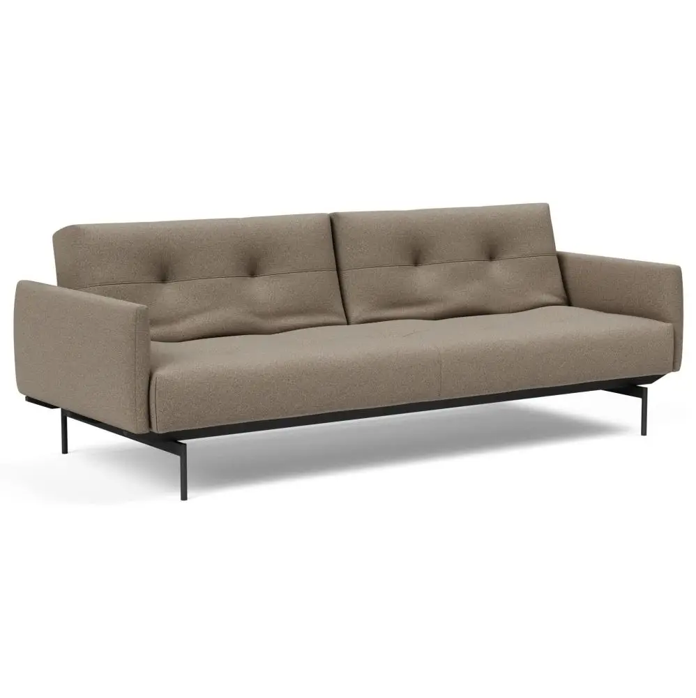 Sofa rozkładana ILB 201 Mahoga 850 Caramel Grey Innovation