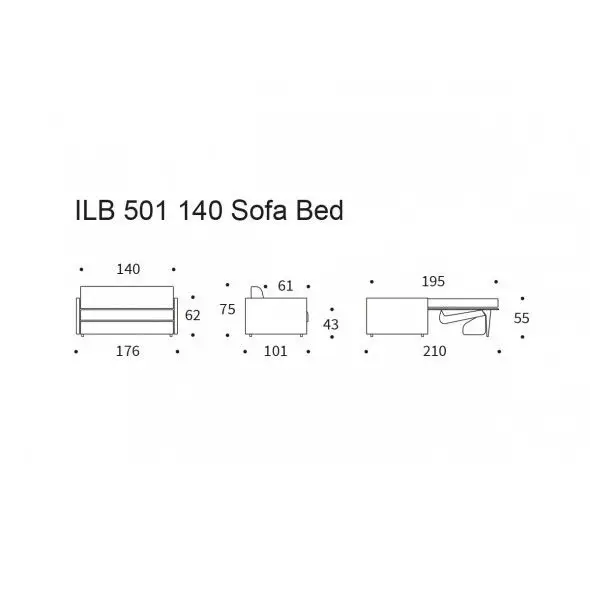Sofa rozkładana ILB 501 Innovation