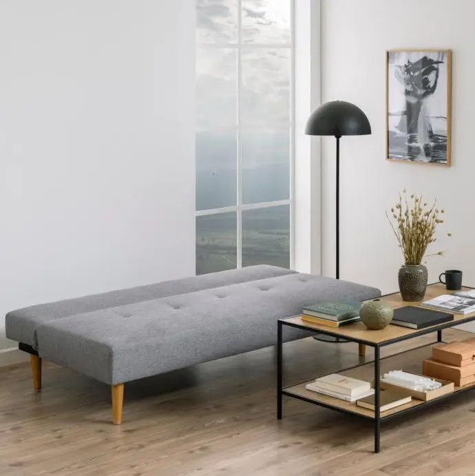 Sofa rozkładana Lucca jasnoszara Actona Company