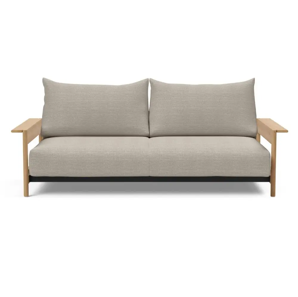 Sofa rozkładana Malloy wood Kenya Gravel Innovation