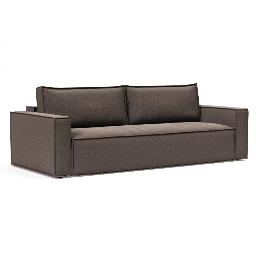 Sofa rozkładana Newilla Boucle Taupe Innovation