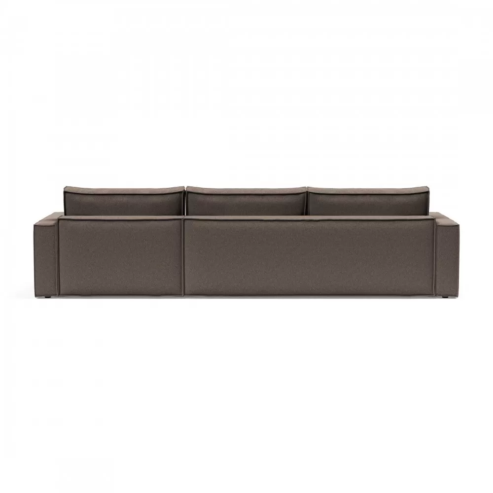 Sofa rozkładana Newilla Lounger Boucle Taupe Innovation