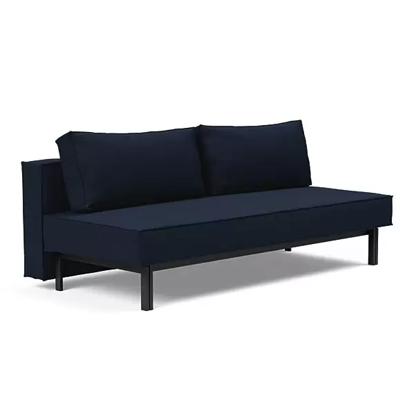 Sofa rozkładana Sly czarne nogi Mixed Dance Blue Innovation