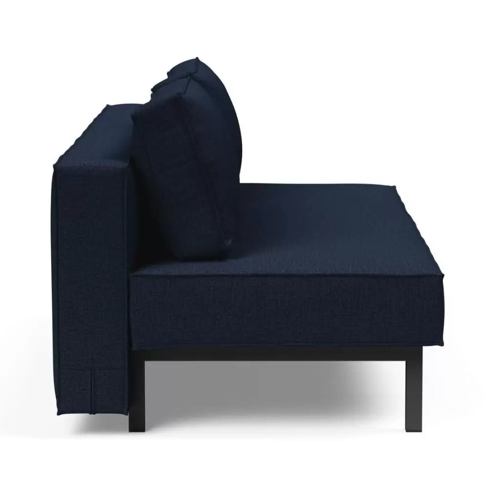 Sofa rozkładana Sly czarne nogi Mixed Dance Blue Innovation