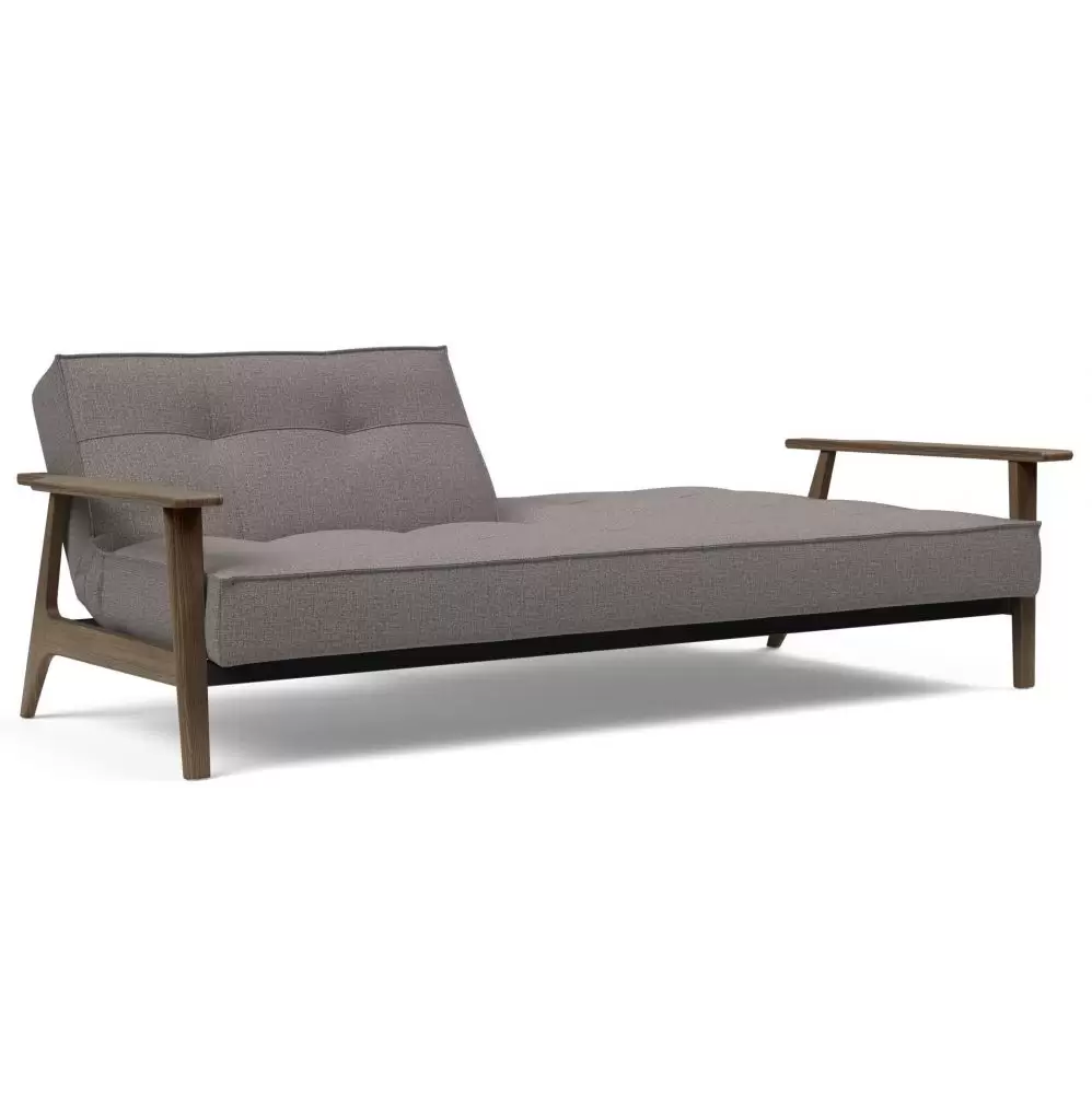 Sofa rozkładana Splitback Frej dąb przydymiony Mixed Dance Grey Innovation