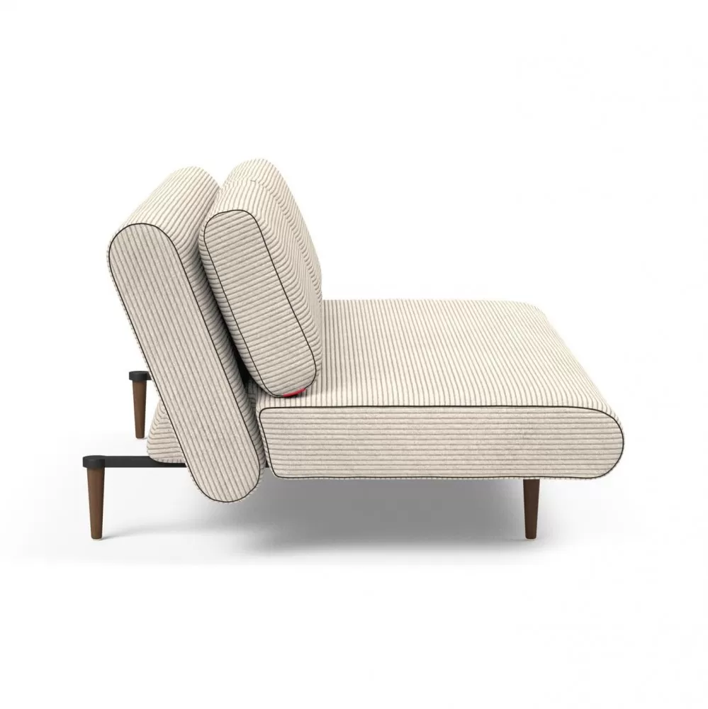 Sofa rozkładana Unfurl Lounger Corduroy Ivory Innovation
