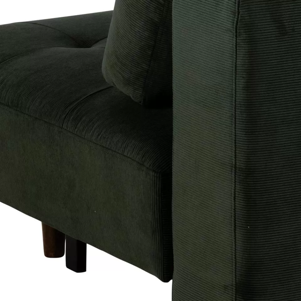 Sofa z funkcją spania Blain ciemnozielona Actona Company