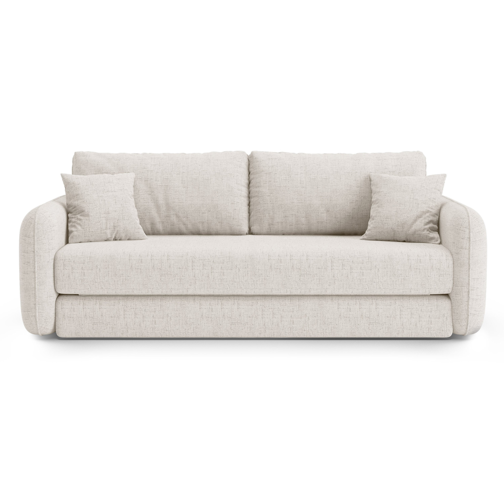 Sofa Z Funkcją Spania Dormi Jasnobeżowa Micadoni