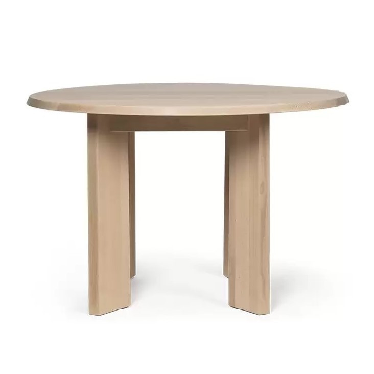 Stół Tarn 115 Cm Buk Bielony Ferm Living