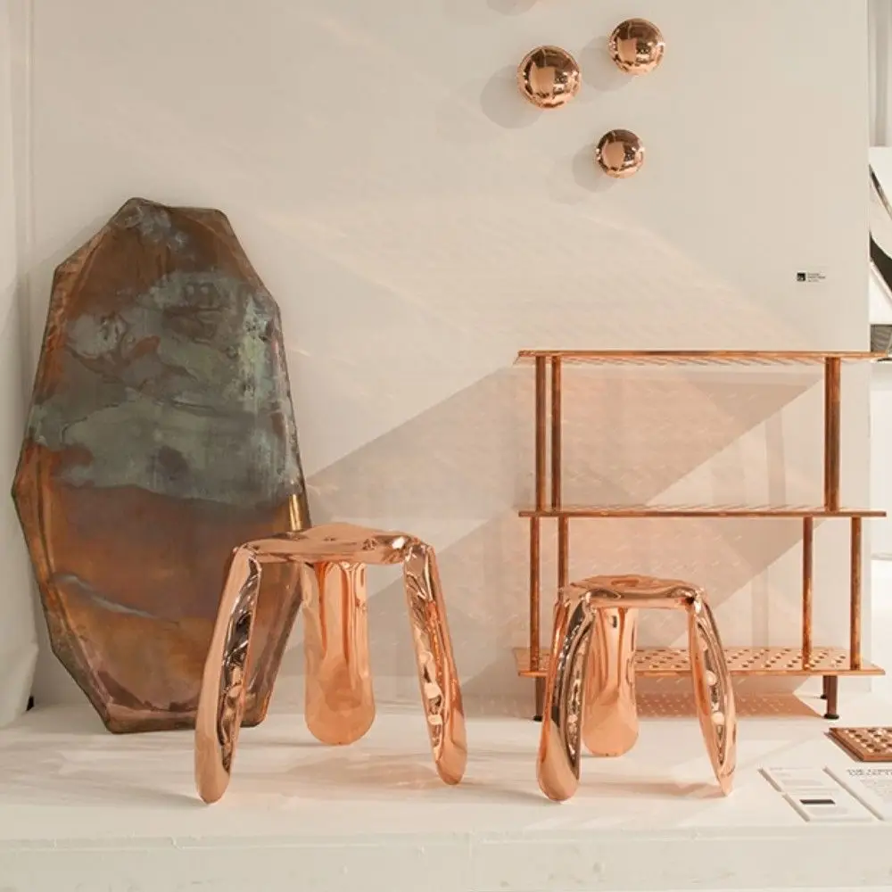 Stołek Plopp Standard Miedziany Zieta