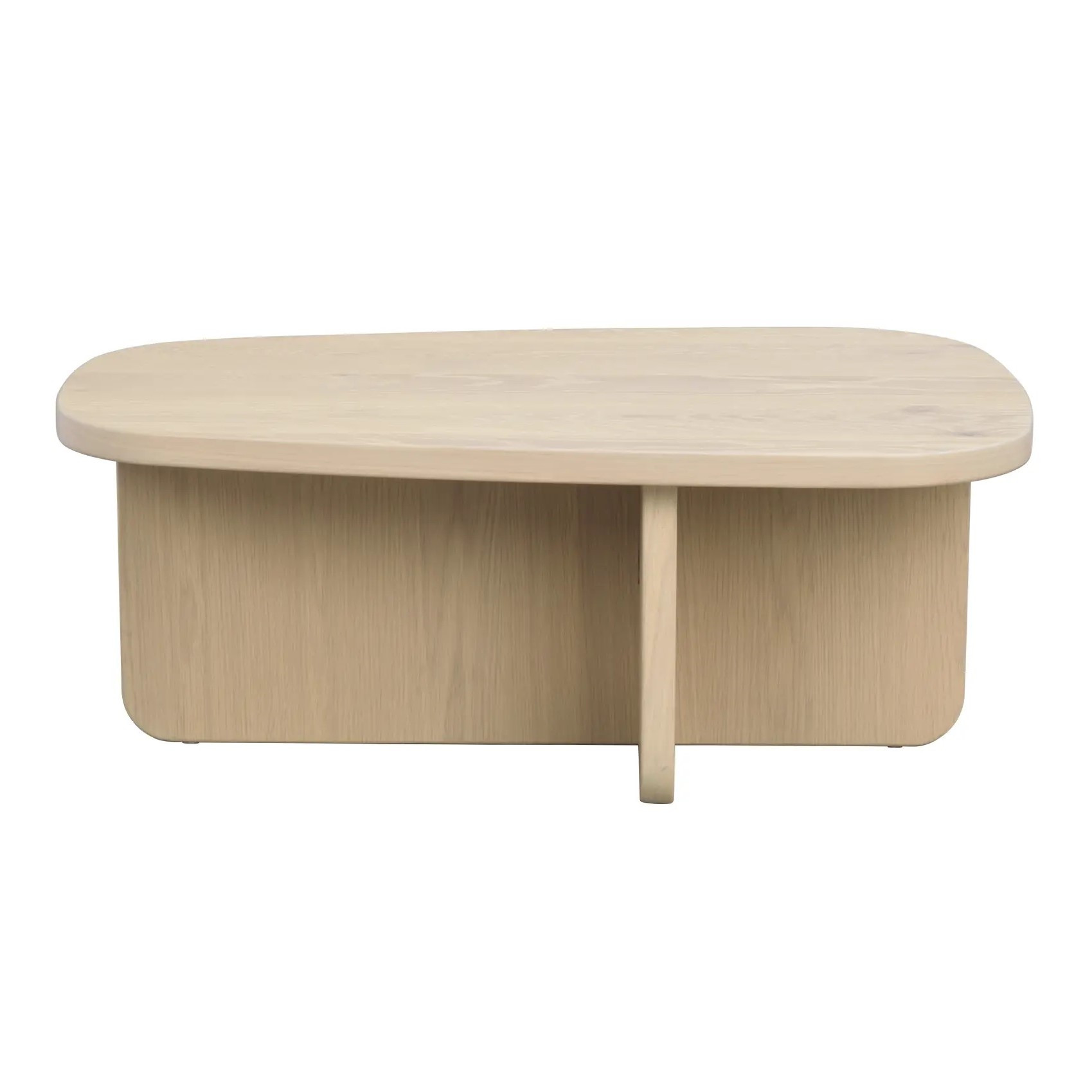 Stolik Kawowy Billings 89 Cm Dąb Bielony Rowico