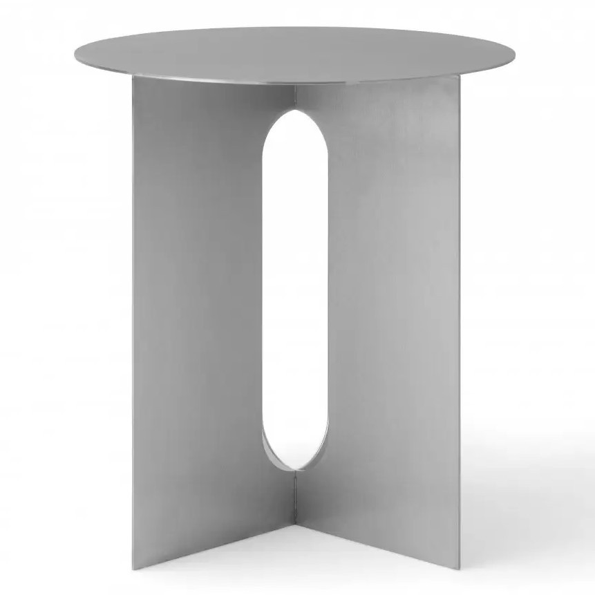 Stolik Okazjonalny Androgyne Stal Szczotkowana Audo Copenhagen