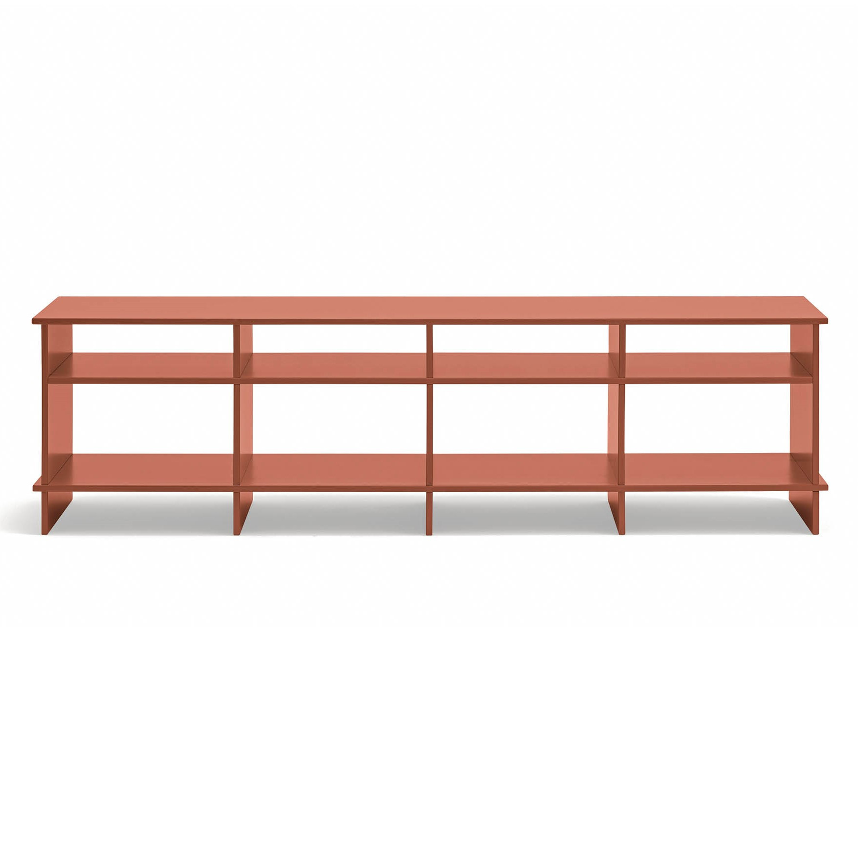 Stolik Tv Inari Czerwony Teulat