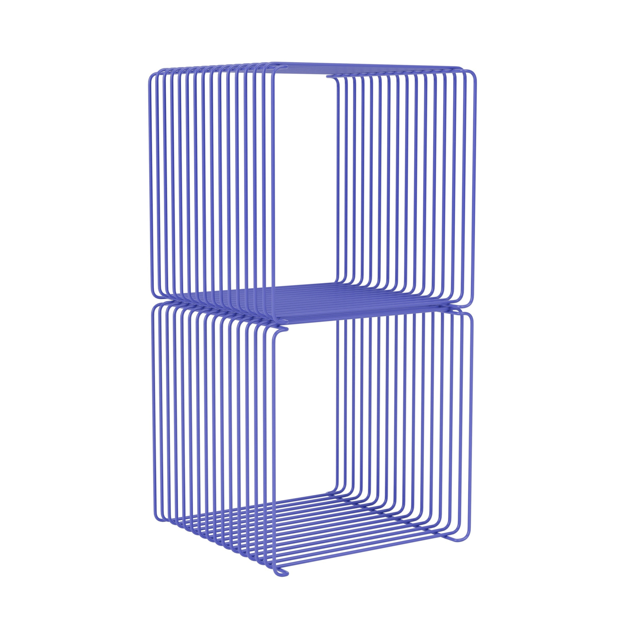 System Modułowy Panton Wire 2 Moduły 34,8 × 34,8 × 34,8 Cm Niebieski Montana