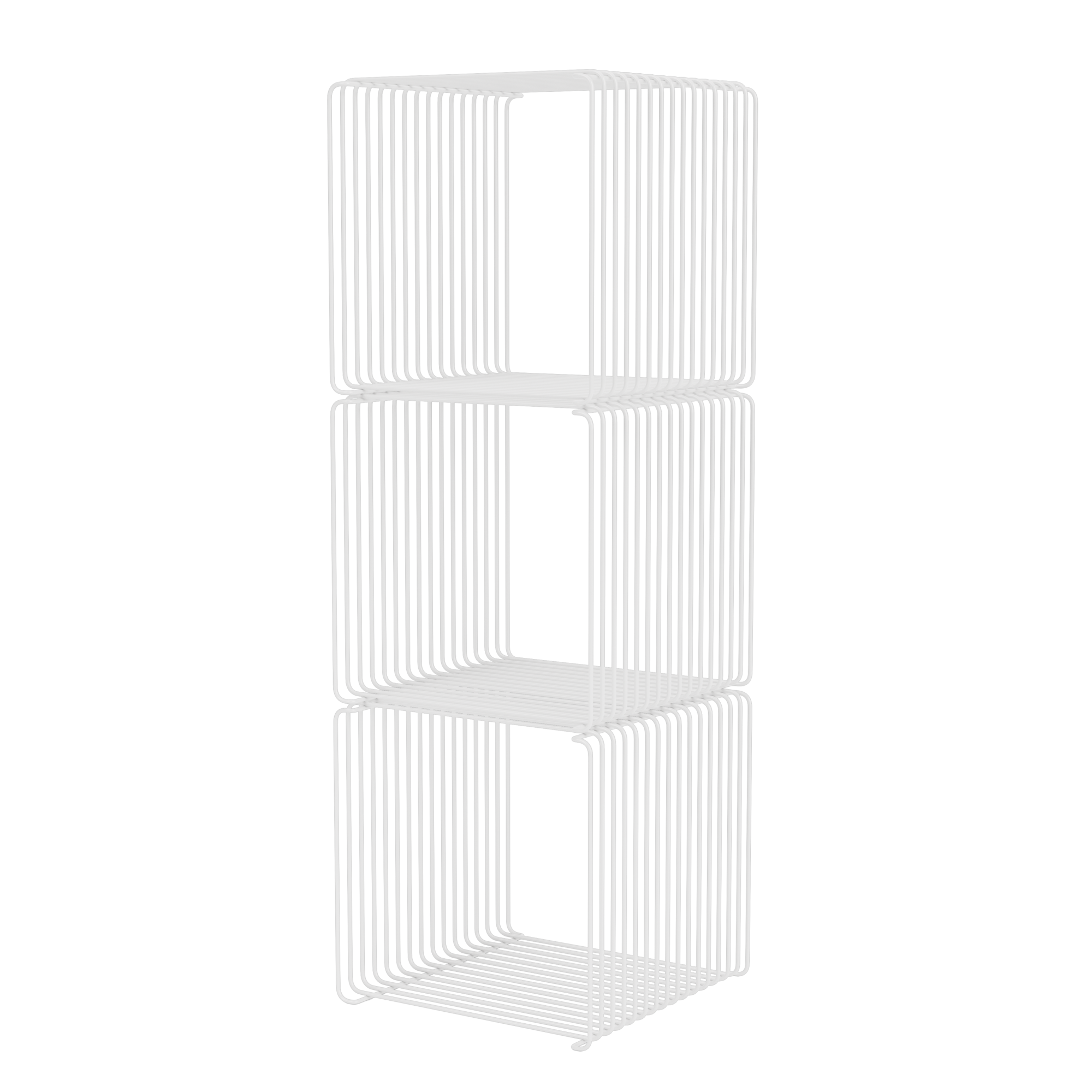 System Modułowy Panton Wire 3 Moduły 34,8 × 34,8 × 34,8 Cm Biały Montana