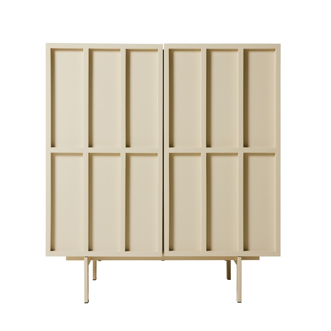 Szafka Do Przechowywania Kremowa Hkliving