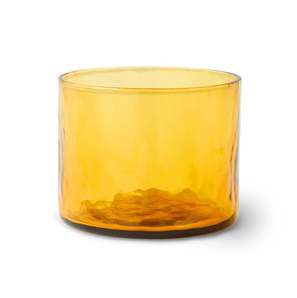 Szklanka Tube Bursztynowa Hkliving