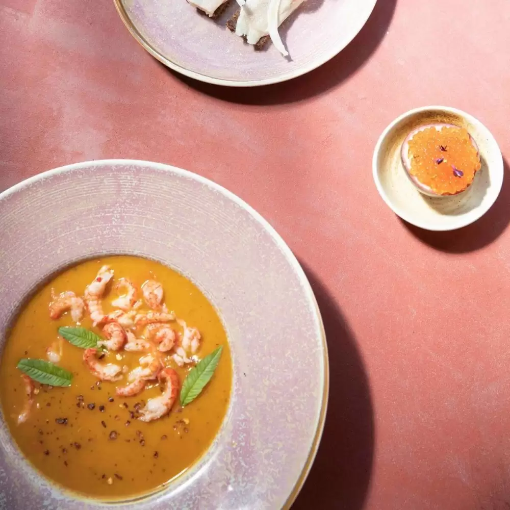 Talerz Do Pasty Chef Ceramics Różowy Hkliving