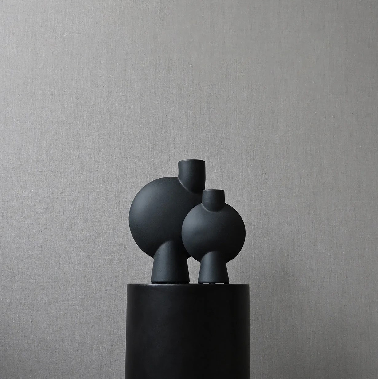 Wazon Sphere Bubl Medio Czarny 101 Copenhagen