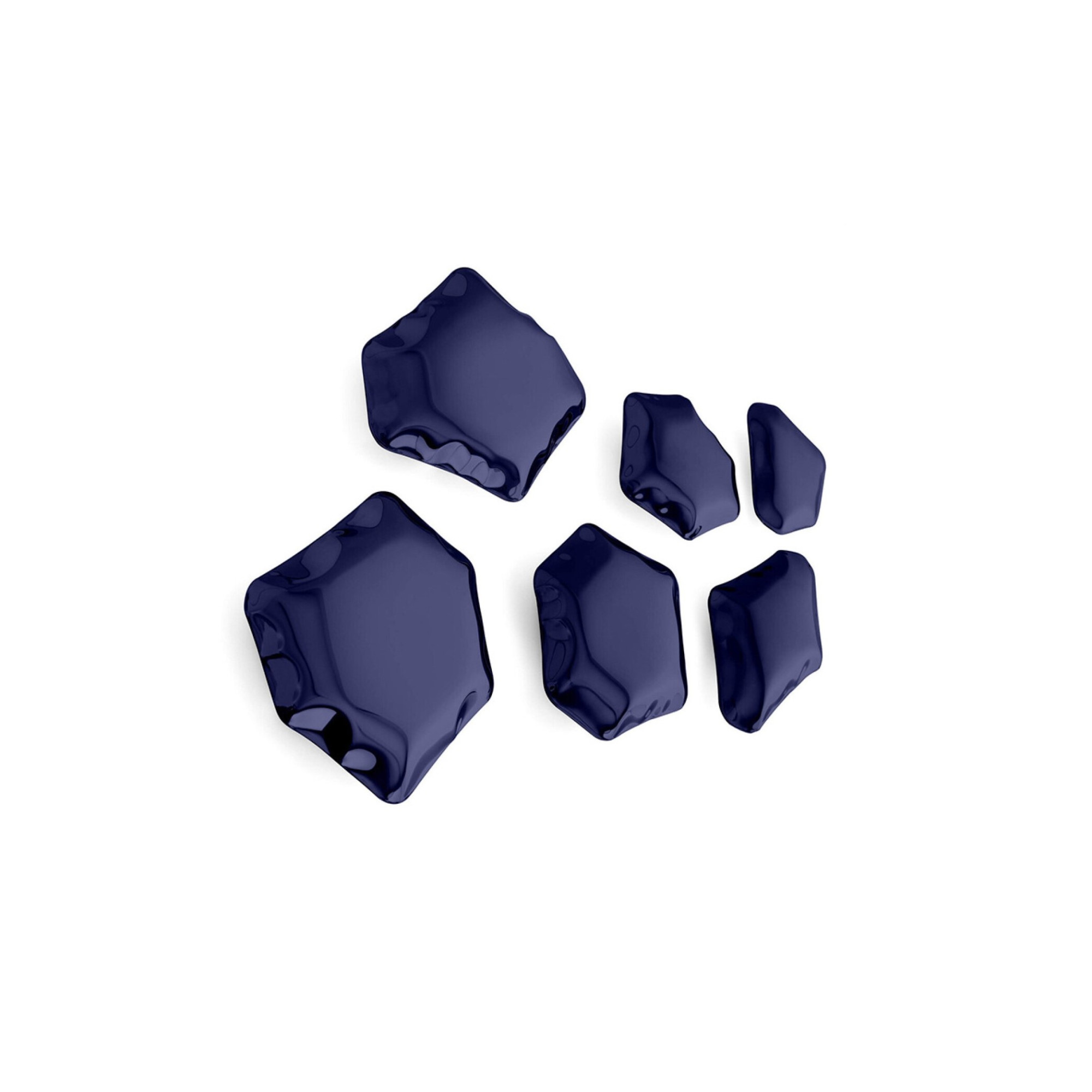 Wieszaki Kamyki True Blue 6 Szt. Zieta