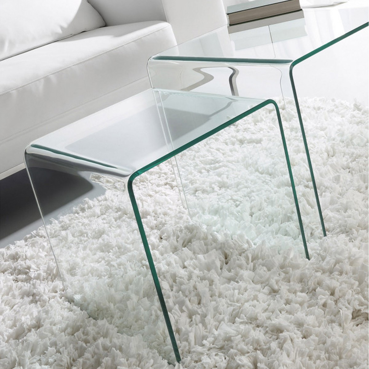 Zestaw 2 Stolików Burano Kave Home