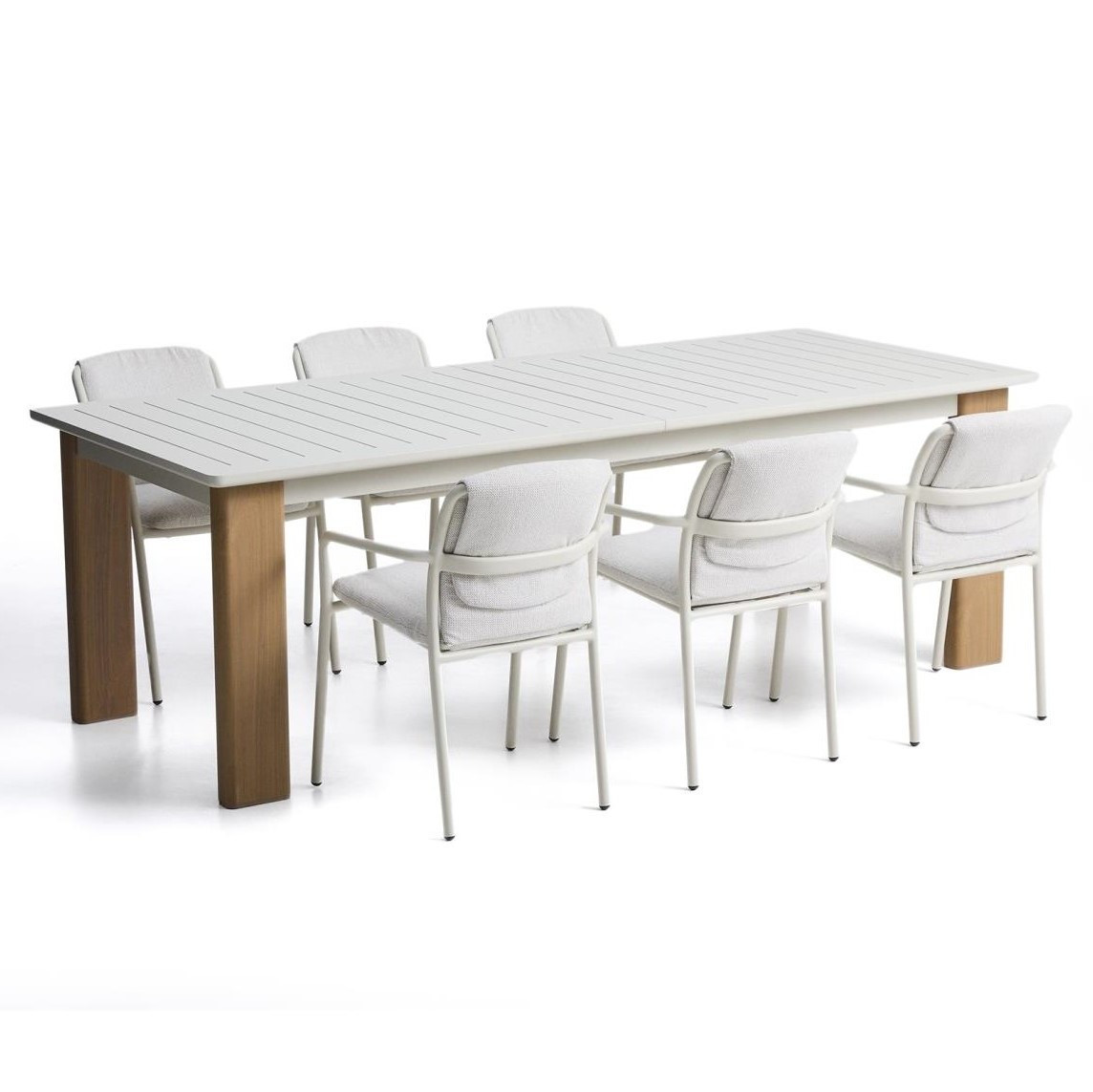 Zestaw Ogrodowy Livorno Stół + 6 Krzeseł Kave Home