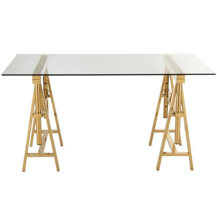 biurko Adjustable złote j-line