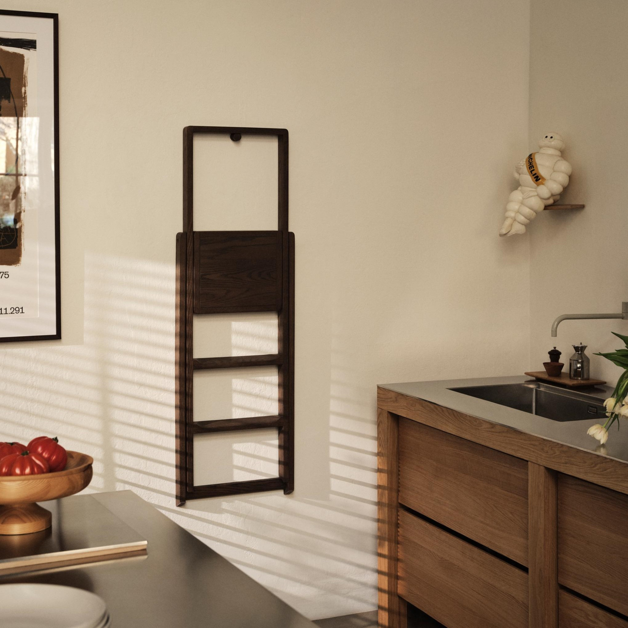 Drabina Step Ciemny Dąb Design House Stockholm