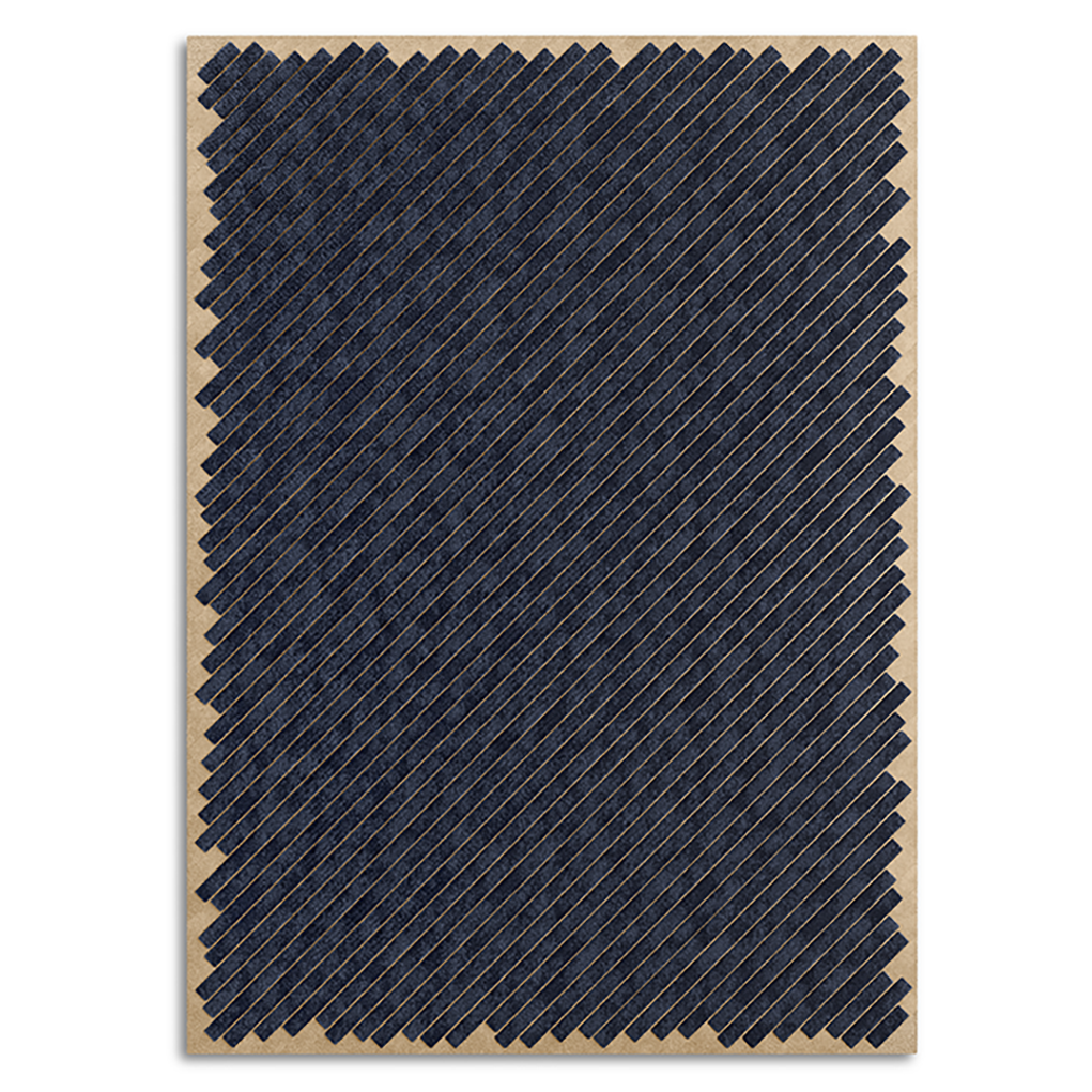 Dywan Ettaro Niebieski Zanotta