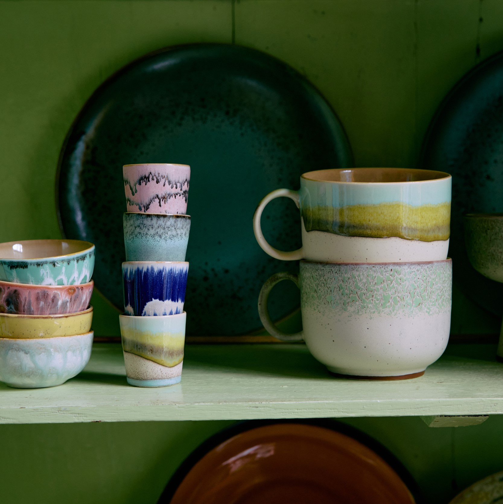 Filiżanka Ceramiczna Do Herbaty 70S Slush Hkliving